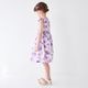 ボタニカルプリントワンピース 110 120 130 140cm (2336-7342/2436-7386) CHOPINblue/ショパン ブルー