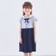 COOL MAX（セーラー）マリンワンピース 110 120 130cm (2636-3347) CHOPIN blue/ショパンブルー