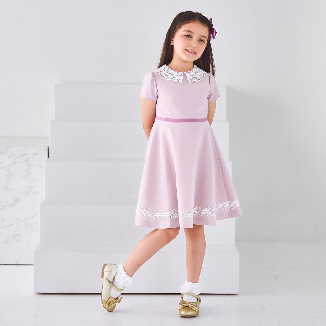 現行品 レース襟アンサンブル CHOPIN deux/ショパンドゥ 入学式女の子