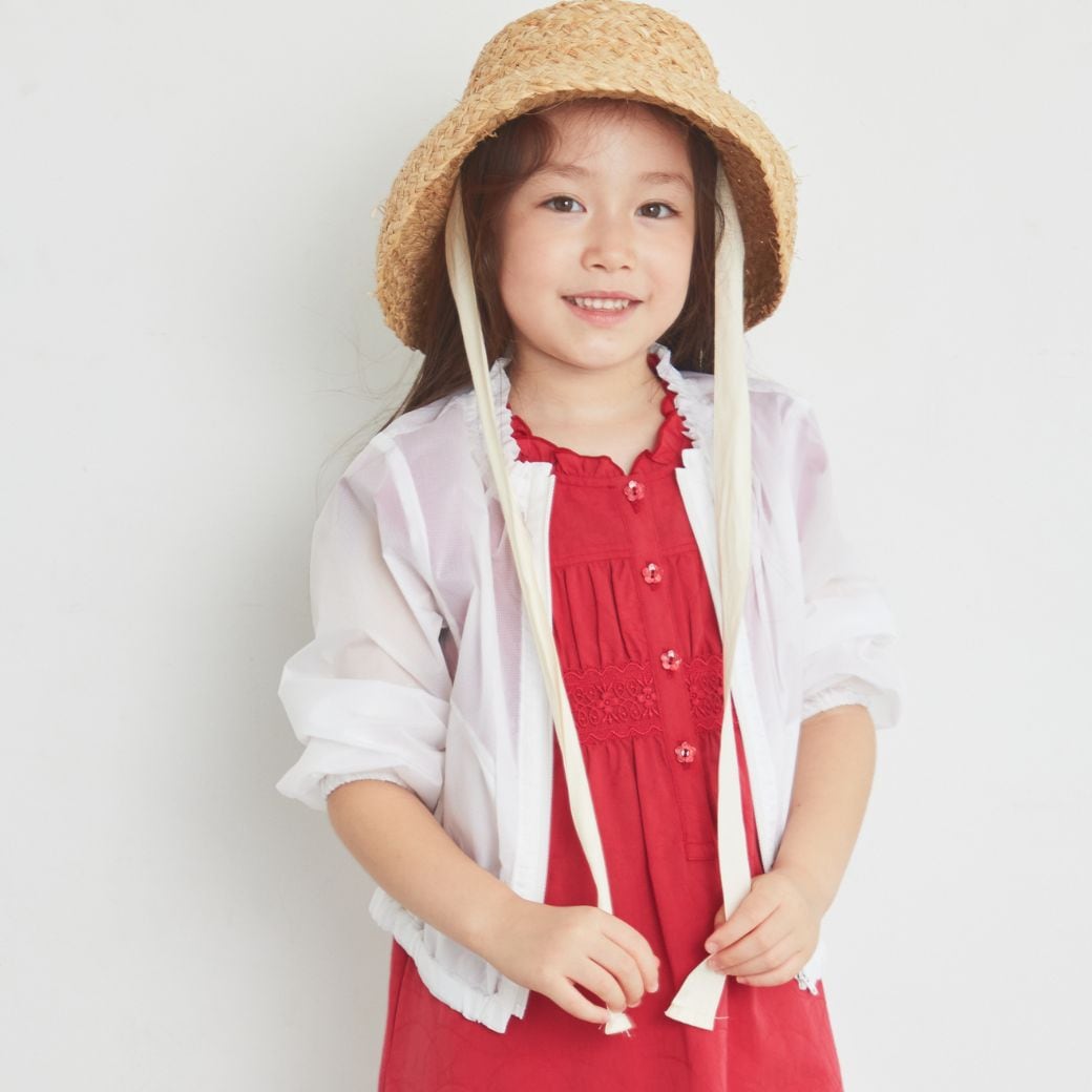 【TIMEセール50%OFF】軽やかシアージャケット 110 120 130 140 150 160cm (2332-7334)