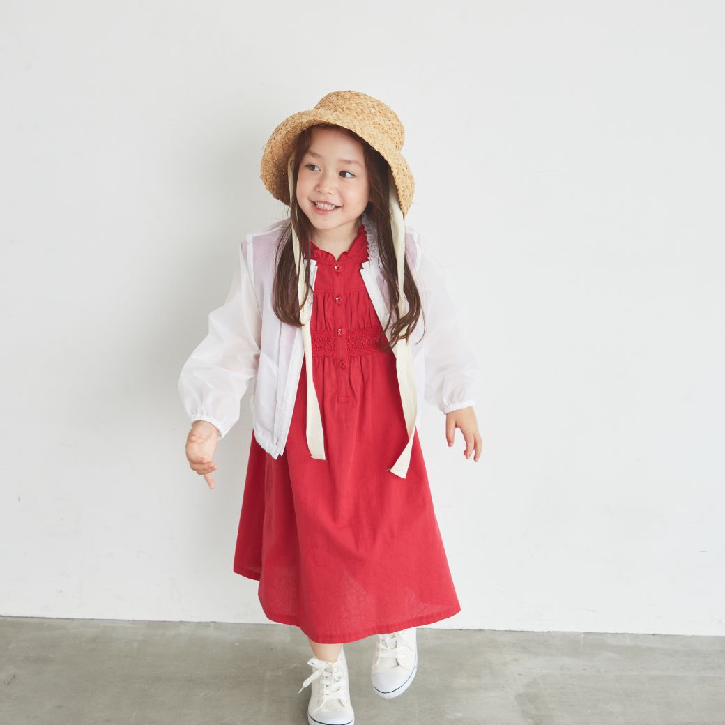 【TIMEセール50%OFF】軽やかシアージャケット 110 120 130 140 150 160cm (2332-7334)