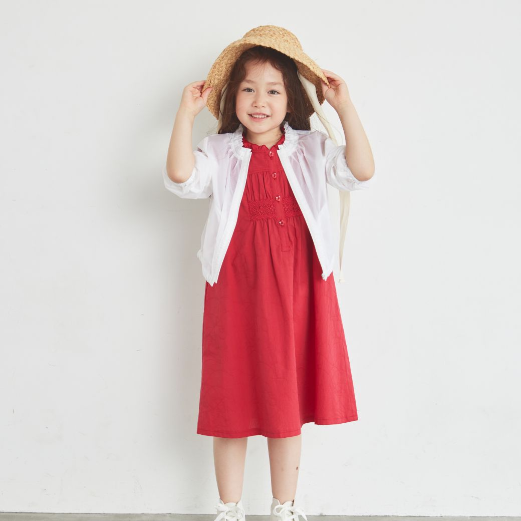 【TIMEセール50%OFF】軽やかシアージャケット 110 120 130 140 150 160cm (2332-7334)