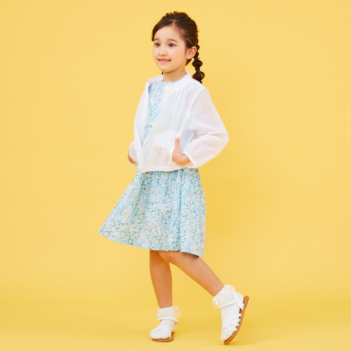 【TIMEセール50%OFF】軽やかシアージャケット 110 120 130 140 150 160cm (2332-7334)