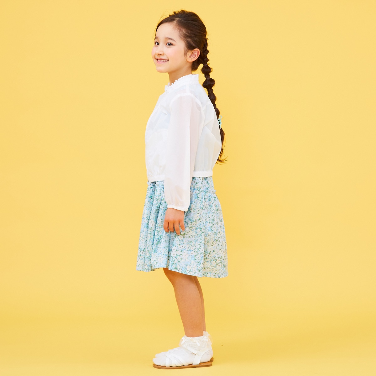 【TIMEセール50%OFF】軽やかシアージャケット 110 120 130 140 150 160cm (2332-7334)