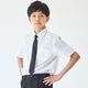 ネクタイ付きシャツ 半袖/ジュニア 140 150 160cm(8833-5601) CHOPIN/ショパン