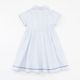 ストライプワンピース 110 120 130cm (2636-7349) CHOPIN blue/ショパンブルー