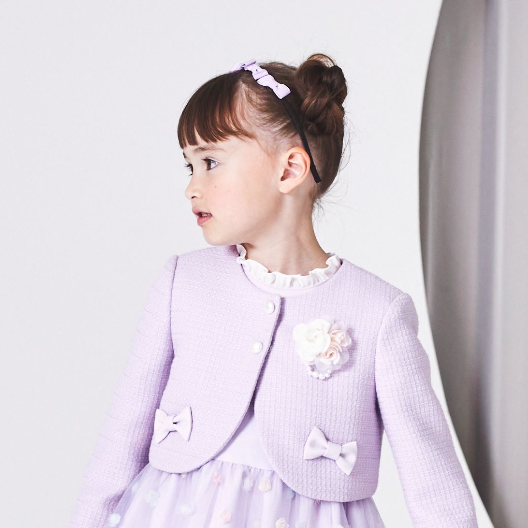 ミニリボンカチューシャ (2590-0049) CHOPIN blue/ショパン ブルー