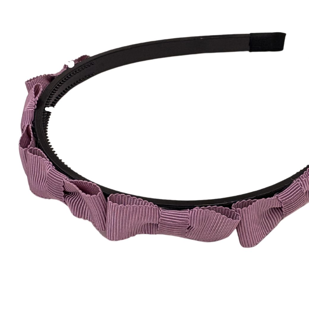 ミニリボンカチューシャ (2590-0049) CHOPIN blue/ショパン ブルー