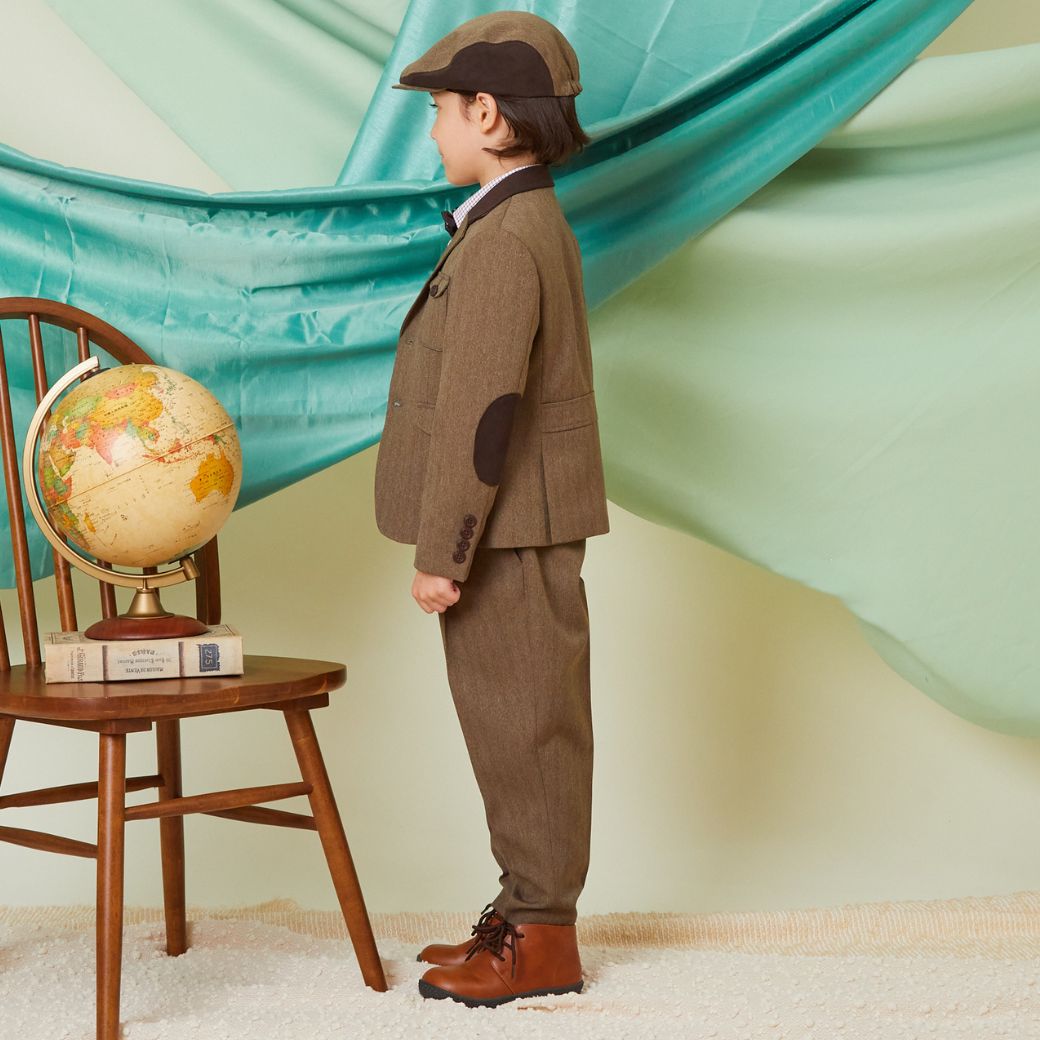 【TIMEセール55%OFF】ツイードクラシックスーツセット 6点セット (8371-5402) 100 110 120 130cm CHOPIN/ショパン