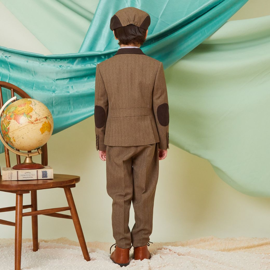 【TIMEセール55%OFF】ツイードクラシックスーツセット 6点セット (8371-5402) 100 110 120 130cm CHOPIN/ショパン