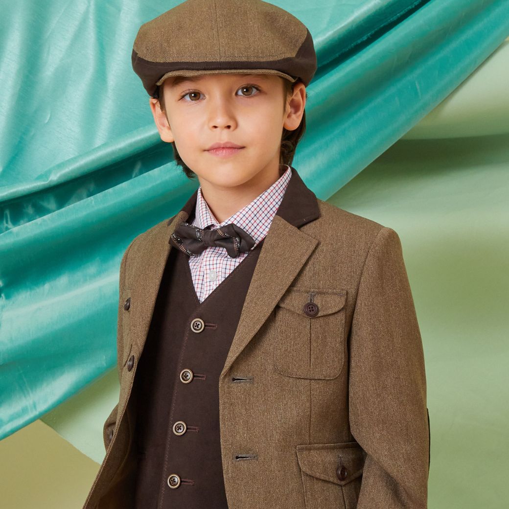 【TIMEセール55%OFF】ツイードクラシックスーツセット 6点セット (8371-5402) 100 110 120 130cm CHOPIN/ショパン