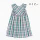 マドラスチェックフリルワンピース 110 120 130cm (2636-7352) utremi/ユトレミ