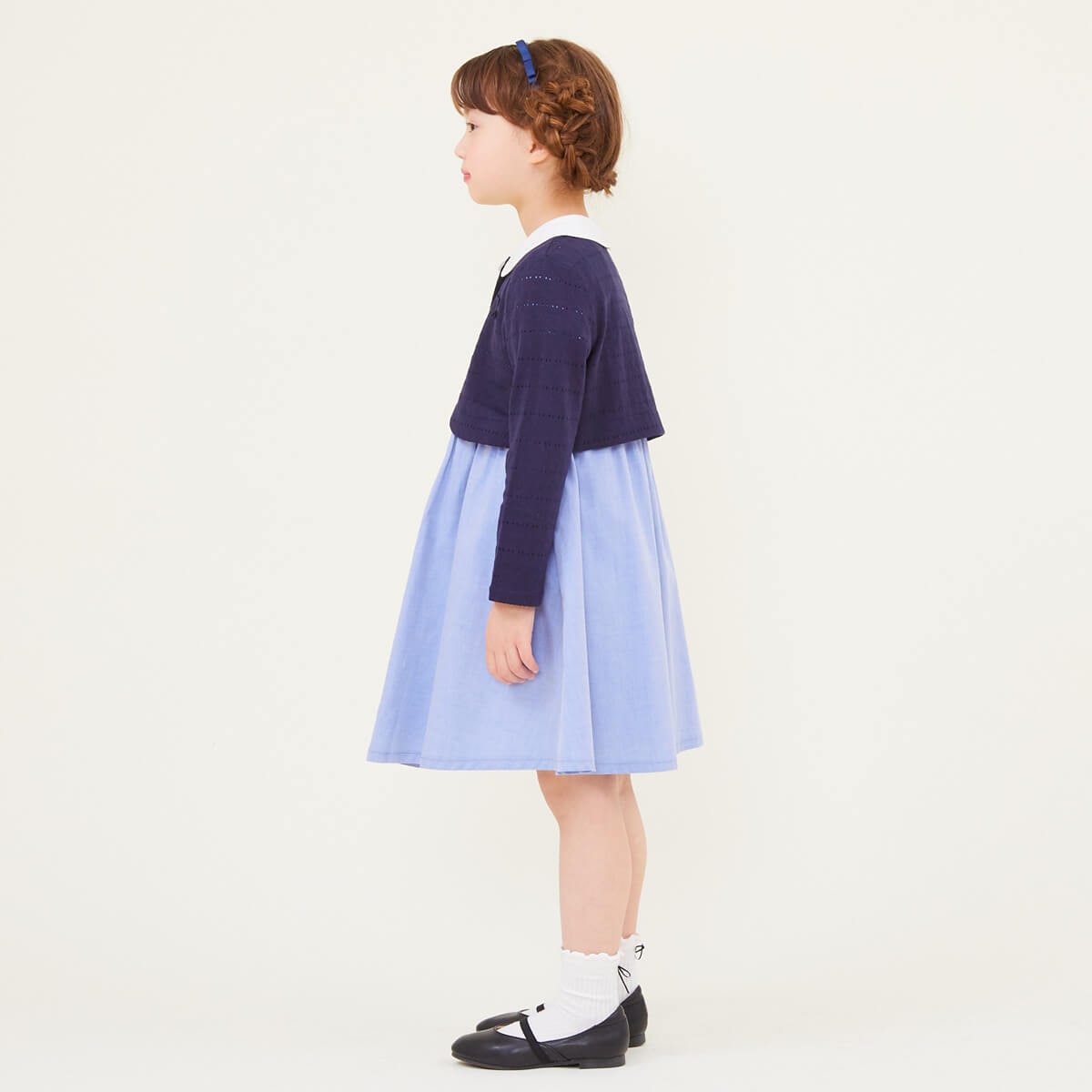 【セール35%OFF】カーディガン カットソーボレロカーディガン 100 110 120 130 140cm 子供服 女の子 (1332-8351) CHOPIN deux/ショパンドゥ
