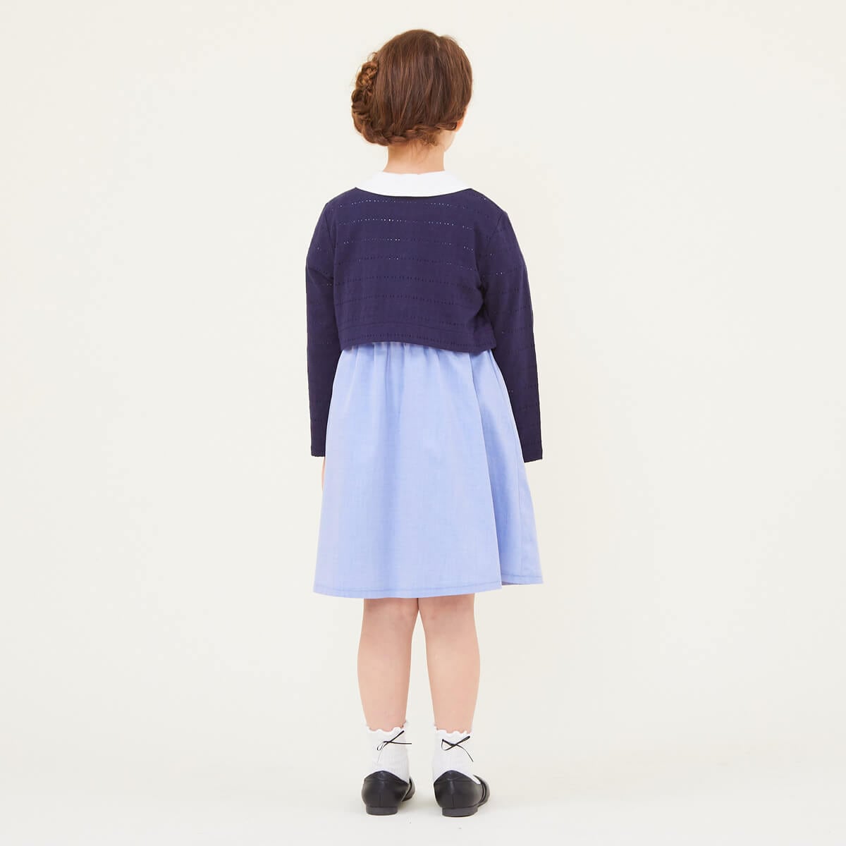 【セール35%OFF】カーディガン カットソーボレロカーディガン 100 110 120 130 140cm 子供服 女の子 (1332-8351) CHOPIN deux/ショパンドゥ