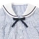 【SUMMERセール20％OFF】セーラーAラインワンピース 140 150 160cm	(8336-7514) CHOPIN/ショパン