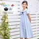 【SUMMERセール20％OFF】セーラーAラインワンピース 140 150 160cm	(8336-7514) CHOPIN/ショパン