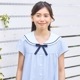 【SUMMERセール20％OFF】セーラーAラインワンピース 140 150 160cm	(8336-7514) CHOPIN/ショパン