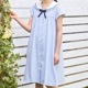 【SUMMERセール20％OFF】セーラーAラインワンピース 140 150 160cm	(8336-7514) CHOPIN/ショパン