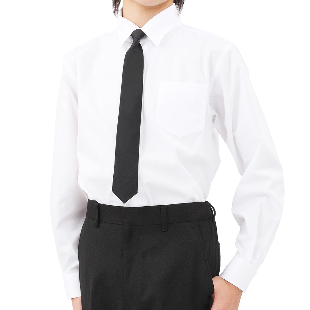 NEW【セール22%OFF】長袖 ネクタイ付きフォーマルシャツ 100 110 120 130cm(8893-5400)