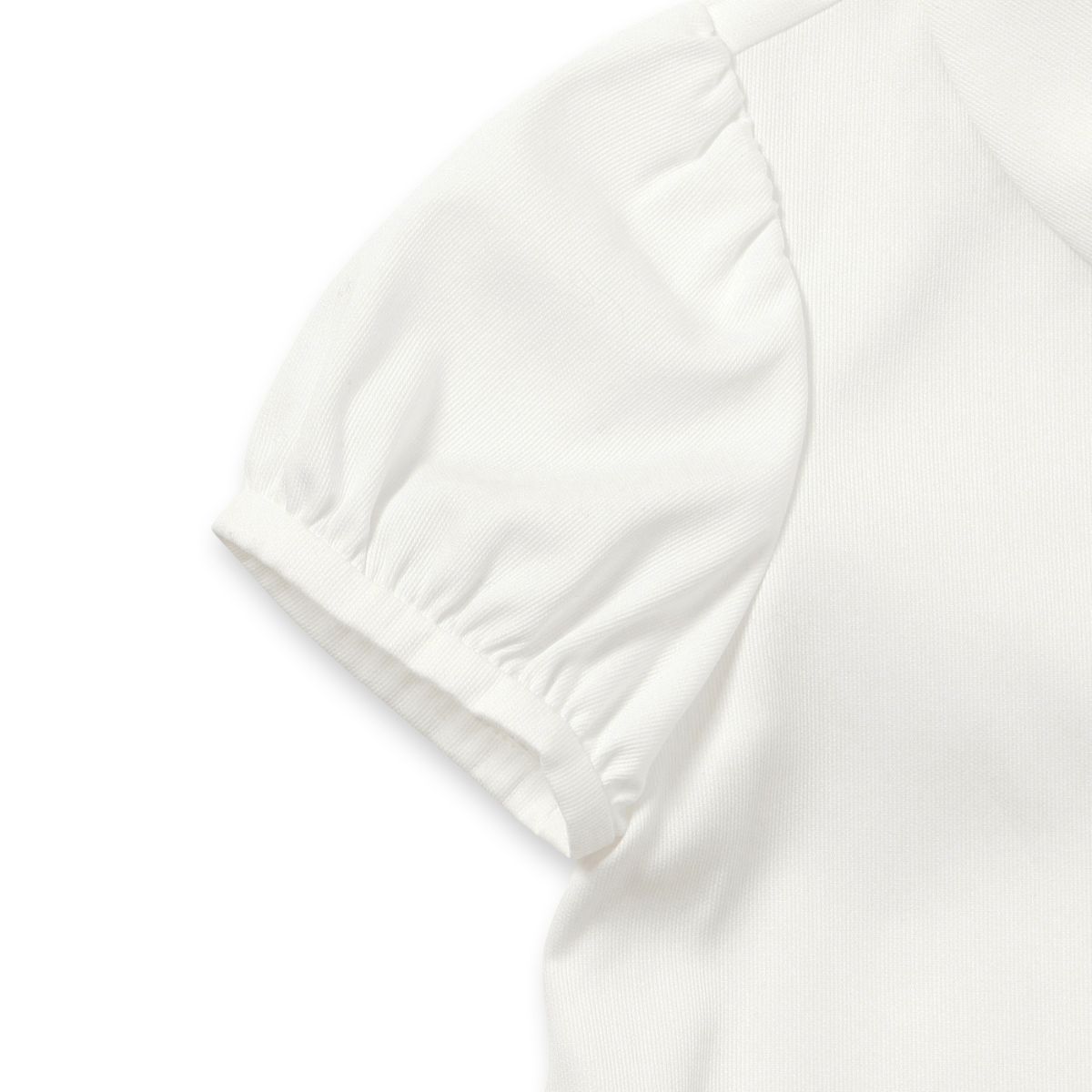 ブラウス 刺繍襟半袖コットンピケブラウス 90 100 110 120 130 140cm (8393-2306) CHOPIN/ショパン