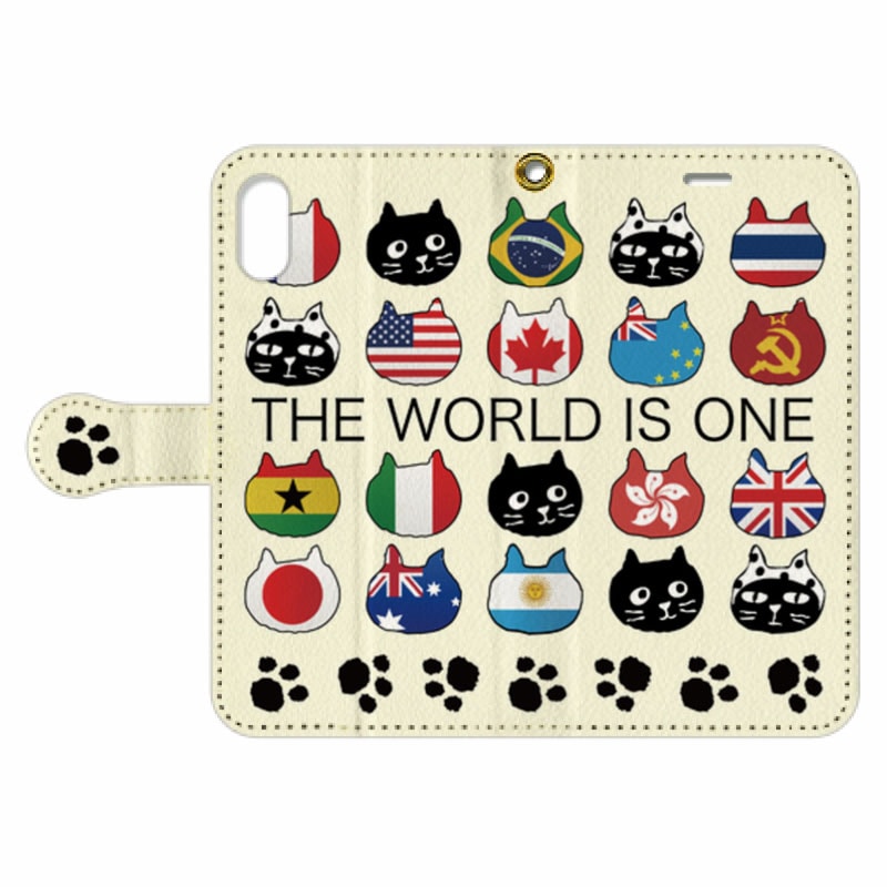 【オンライン限定商品】Me&Yo OneWorld手帳型iPhoneケース