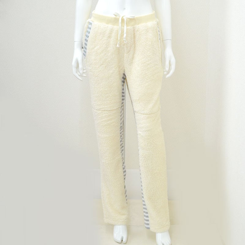 プリントジップボアパンツ