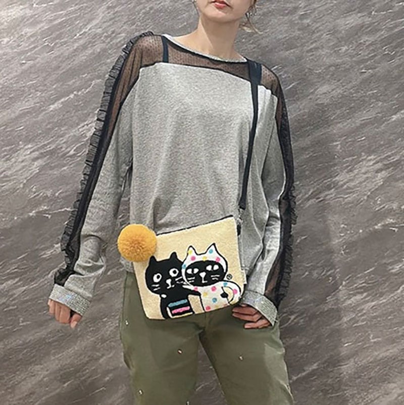 《ここりんです》❤️新品・タグ付き❤️【モード　カヨ】ロングカットソー トップス,長袖 | Pebbly公式通販サイト