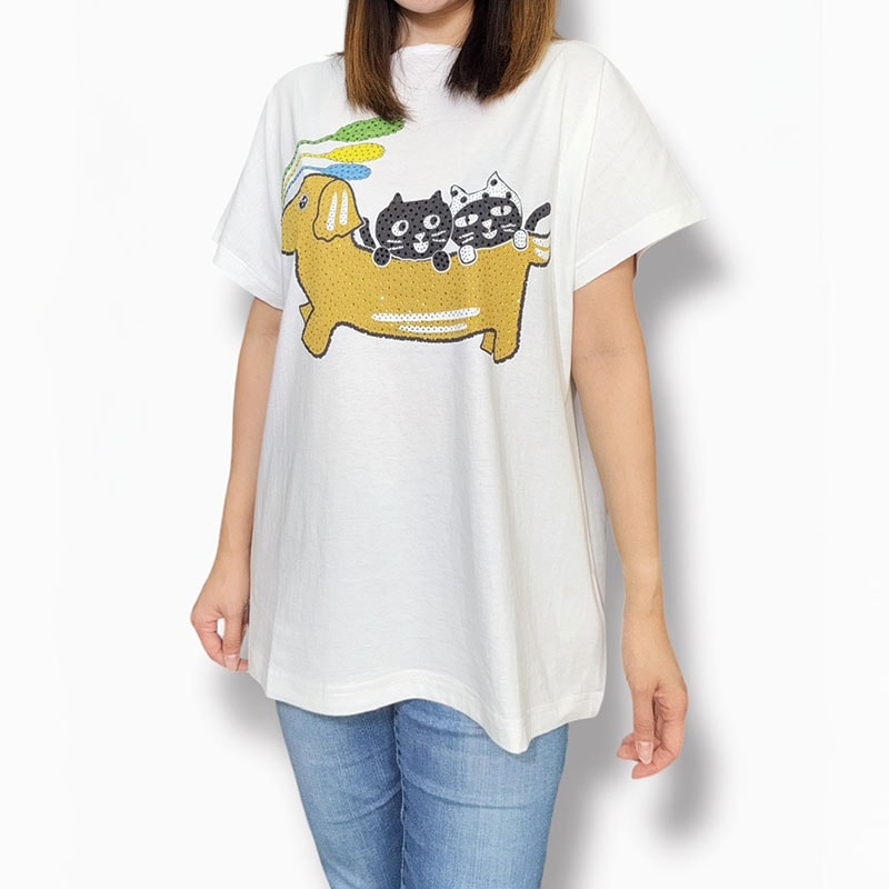 Me&YoダックスフンドTシャツ