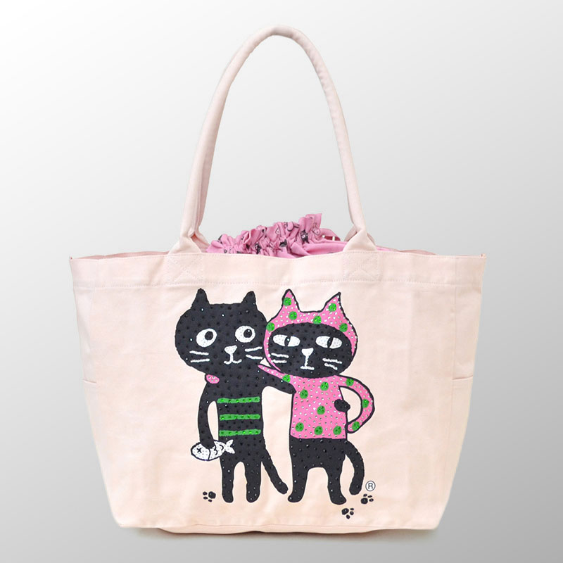 カラフルキャッツフレンズLバッグ