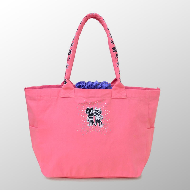 キャッツフレンズエンブロイダリーLバッグ