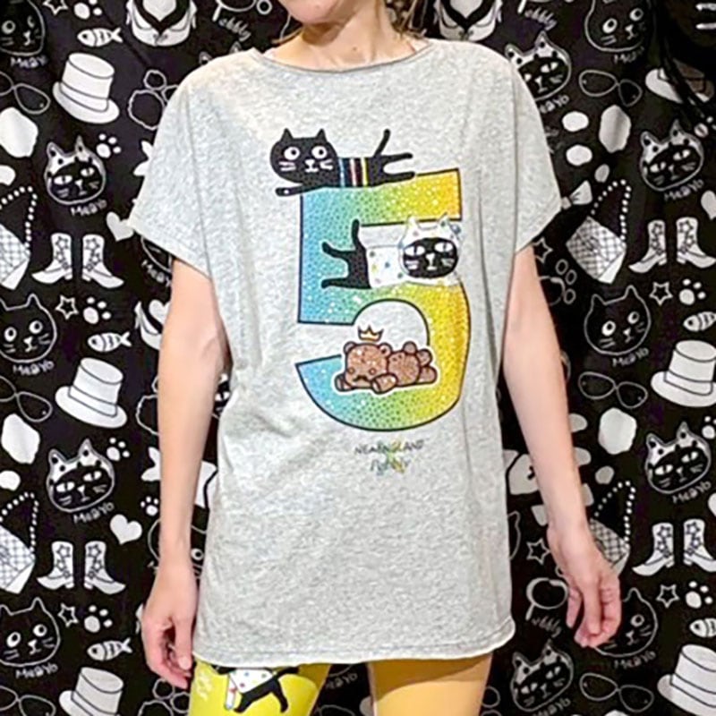 【NEW ENGLAND×Pebblyコラボ】Me&Yo 5 NEW ENGLANDベアTシャツ