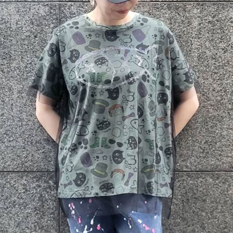 新作P2倍8月17日まで◆Me&YoギンザアイテムレイヤーTシャツ