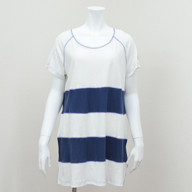 【BANANA Tees】Grape WHITE/NAVY