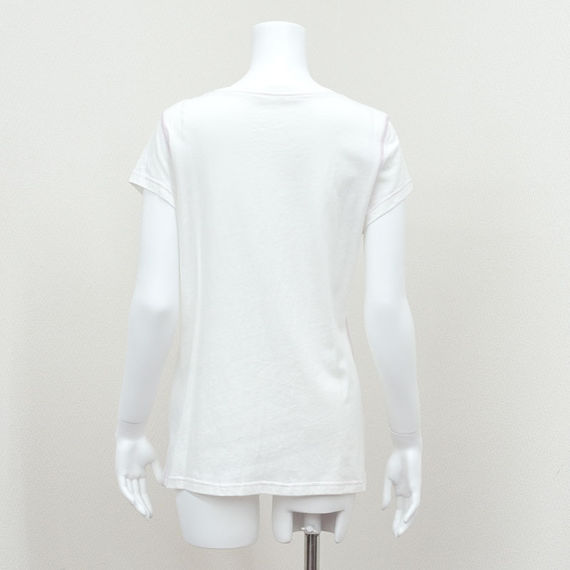 【BANANA Tees】Plum WHITE