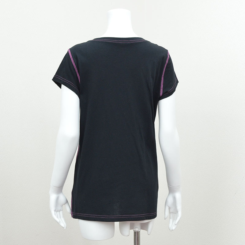 【BANANA Tees】Plum BLACK