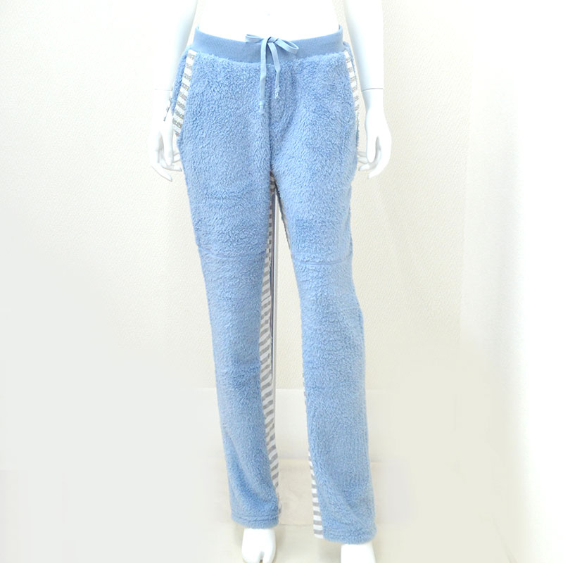 プリントジップボアパンツ