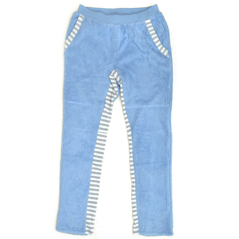 プリントジップボアパンツ