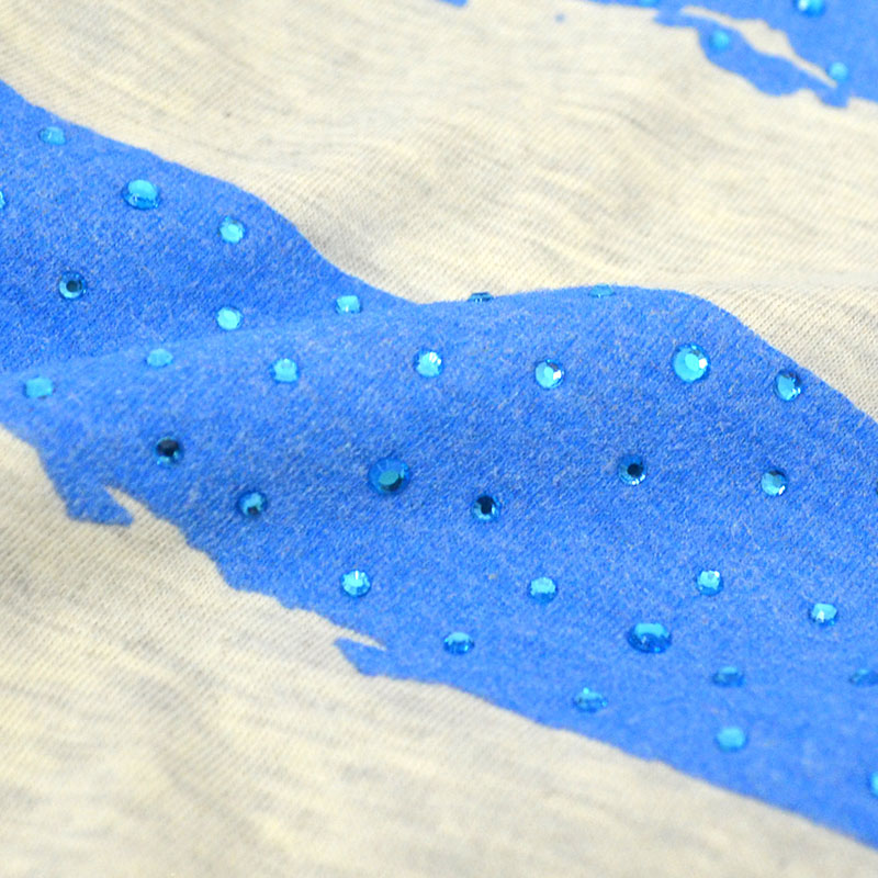 ボーダードットロングTシャツ