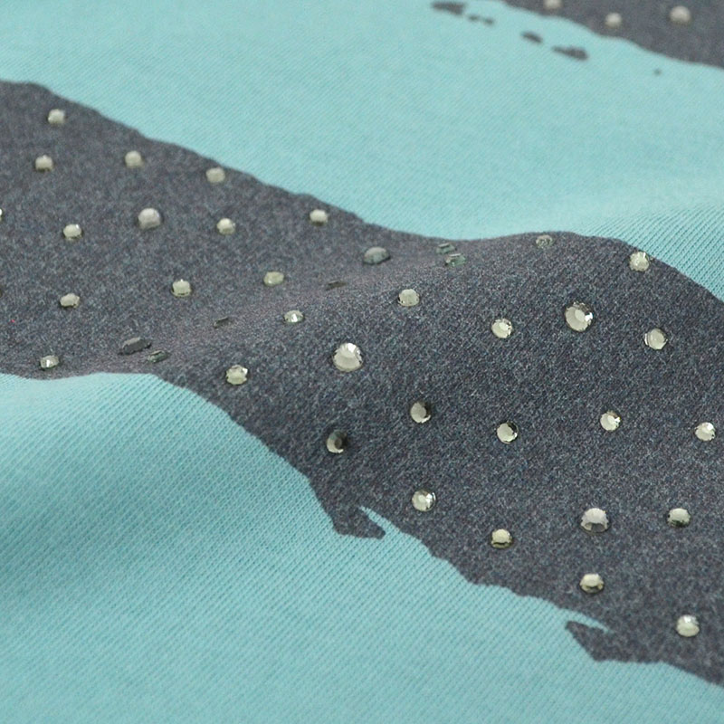 ボーダードットロングTシャツ