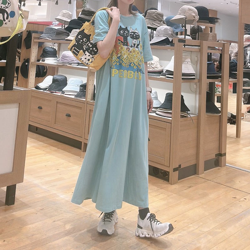 Me&Yo菜の花フジTドレスワンピース