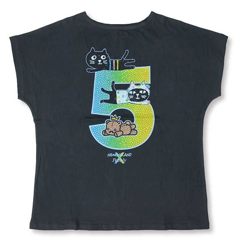 【NEW ENGLAND×Pebblyコラボ】Me&Yo 5 NEW ENGLANDベアTシャツ