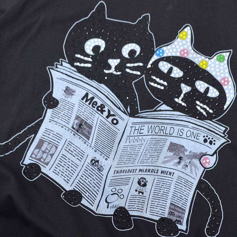 Me&YoニュースペーパーTシャツ
