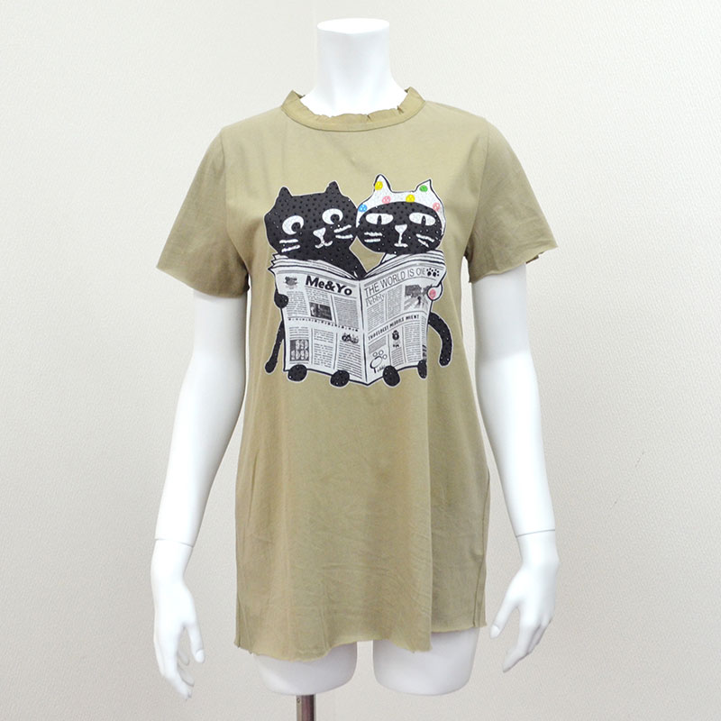 Me&YoニュースペーパーTシャツ