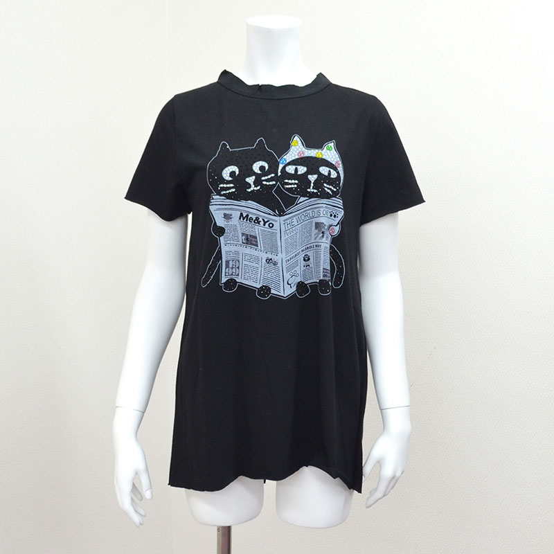 Me&YoニュースペーパーTシャツ