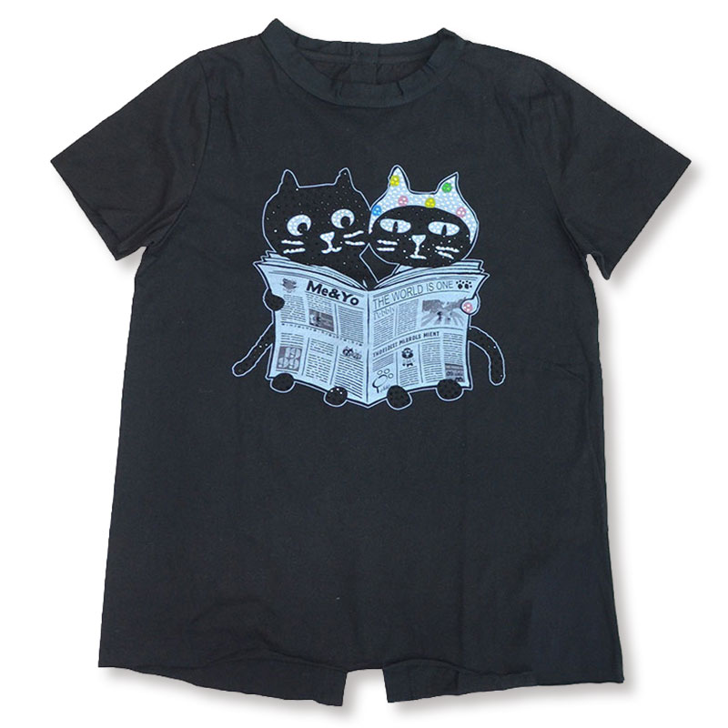 Me&YoニュースペーパーTシャツ