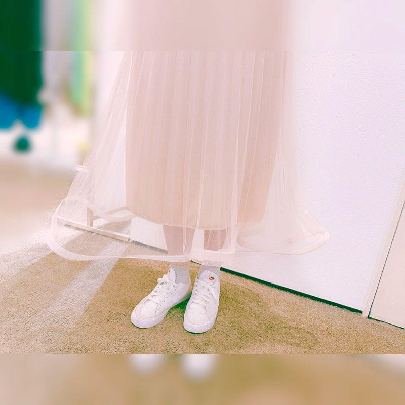 【インポート】[BELLE] チュールスカート