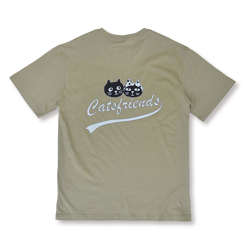 キャッツフレンズユニオンジャックTシャツ