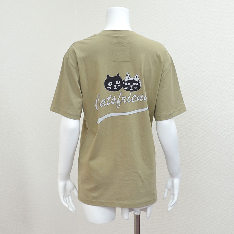 キャッツフレンズユニオンジャックTシャツ