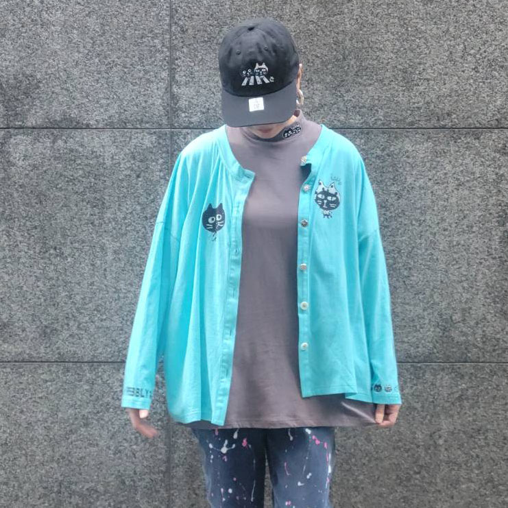 Me&Yoビッグヘッドカーディガン