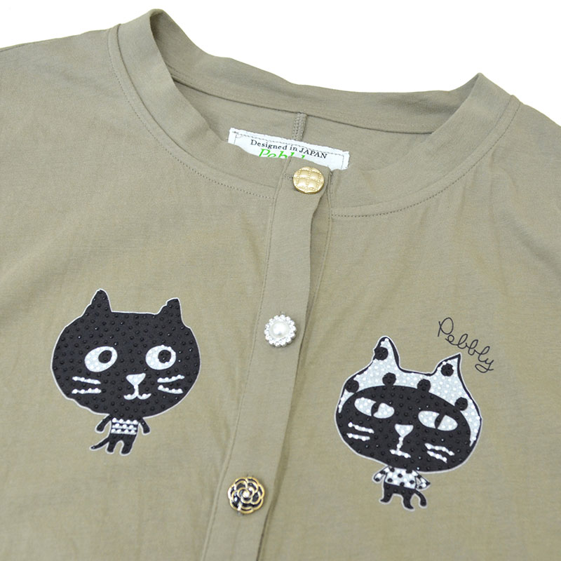 Me&Yoビッグヘッドカーディガン